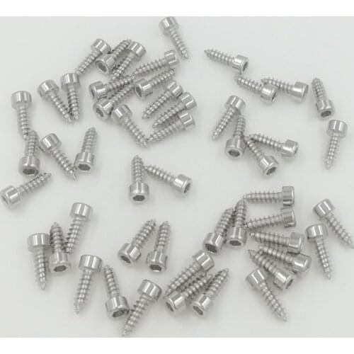 100pcs/Lot M3X10 Metric Thread 304 Stainless Steel Hex Socket Head Cap self tapping Screw Bolts