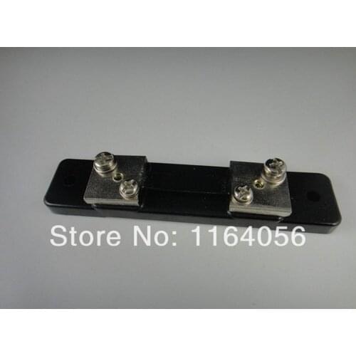 2 pieces / lot 50A 75mV Measure DC Current Shunt Resistor for Ammeter