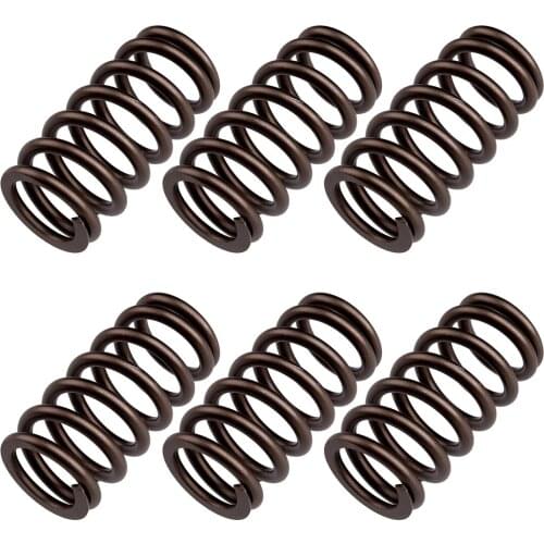 6Pcs 3916691 Car High RPM Valve Springs Fit for Cummins 6BT 5.9L 2500 3500 Engine 1989-1991 1992 1993 1994 1995 1996 1997 1998