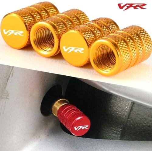 Vfr For Honda VFR750 VFR800 VFR 800 800X 750 1200F VFR800F CNC Motorcycle Accessories Wheel Tire Valve Cover Air Port Stem Caps