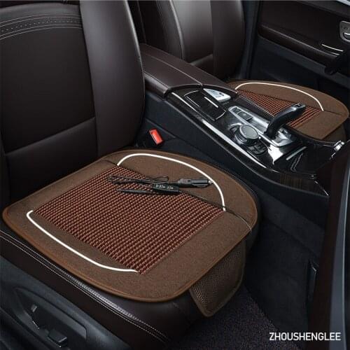 ZHOUSHENGLEE12V Seat ventilation 1pc car seat cover for Kia cerato spectra sorento picanto ceed sportage rio K3 K7 K5 summer Pad