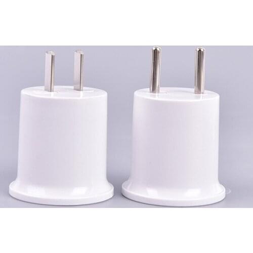 E27 Lamp Base To EU/US Plug Socket Lamp Holder Converter Adapter Light Bulb Lamp