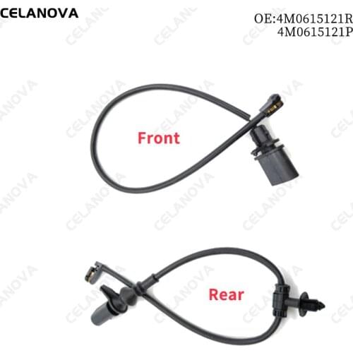 Brake induction wire Replacement alarm line brake pad wear sensor For AUDI Q7 4MB For VW 4V1 4M0615121R P 2 Pairs Front + Rear