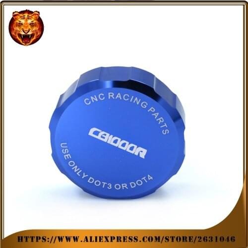Front Brake Master Cylinder Fluid Reservoir Cover Cap For Honda CB1000R Cb1000 2008-2016 Motorcycle Accessories With Logo CNC