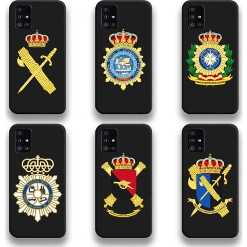 Spain National Police Phone Cases For Samsung Galaxy A21S A01 A11 A31 A81 A10 A20E A30 A40 A50 A70 A80 A71 A51 5G