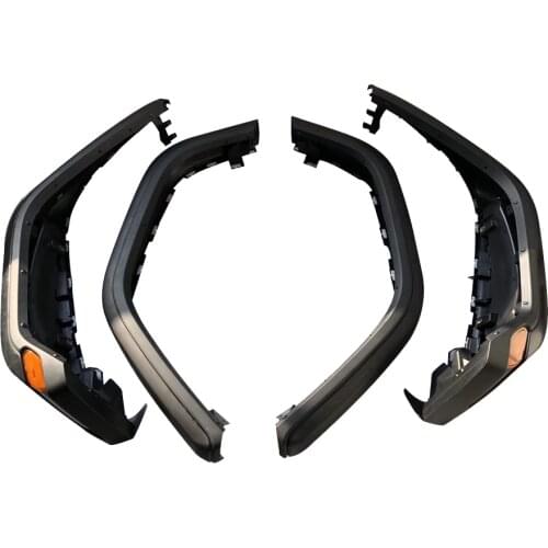 JL1152 4pcs ABS High wheel eyebrow with LED light Fender flare For Jeep JL 2018+ JL1152 LANTSUN