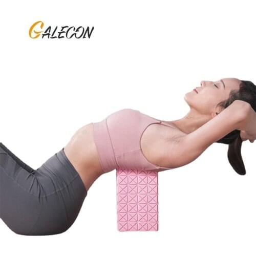 TPE High Density Yoga Brick For Woman Gym Blocks Foam Brick Fitness Brick Yoga Pillow Cushion Bodybuilding Pilates Fitness Equip