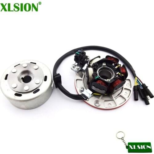 XLSION Magneto Stator Rotor Kit With Light For YX 140cc 150cc 160cc Pit Dirt Bikes Motorcycle Thumpstar SDG GPX SSR