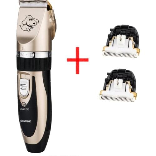 Professional Rechargeable Dog Hair Trimmer dog clippers pet grooming Haircut Shaver Machine