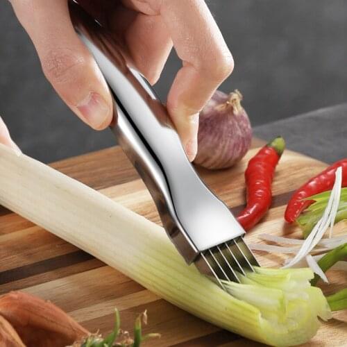 Multifunctional Stainless Steel Shredding Tool Vegetable Onion Garlic Shredder Food Fast Slicer Peeling Chopper Kitchen Gadget