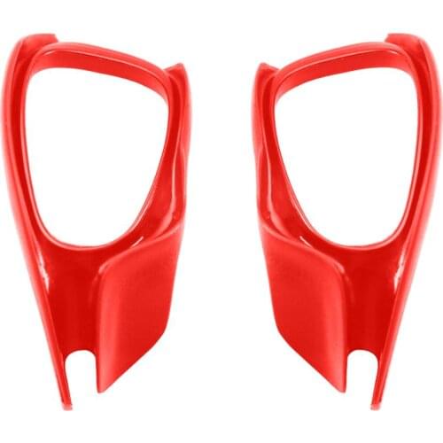 Mryok Replacements Resin Blinders Red Sideblinders Accessories Parts for-Oakley Juliet X-Metal Frame