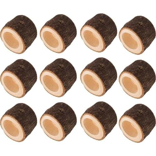 Tea Light Candle Holders, Personalized Wooden Votive Tealight Holders for Wedding Centerpieces for Table, Halloween