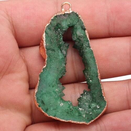 Natural Stone Pendant Irregular Agates Pendant For Jewelry Making DIY Necklace Bracelet Anklet Accessory