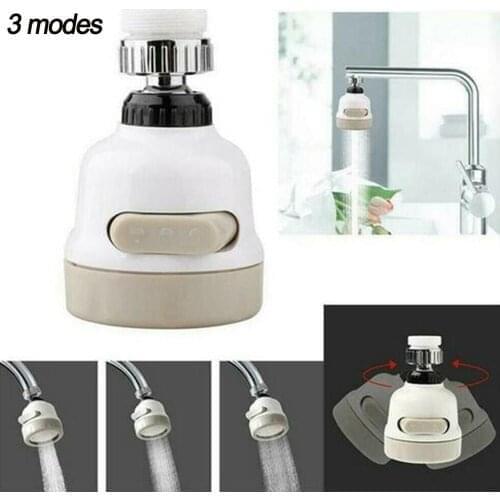 Kitchen Faucet 360° Swivel Moveable Flexible Tap Head Shower Diffuser Rotatable Nozzle Adjustable Booster Faucet Kitchen Access