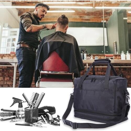 Profession Salon Hair Scissor Bag Big Storage Space Hair Comb Shear Pouch Holder Case Belt Barber Hairdressing Tool Bag