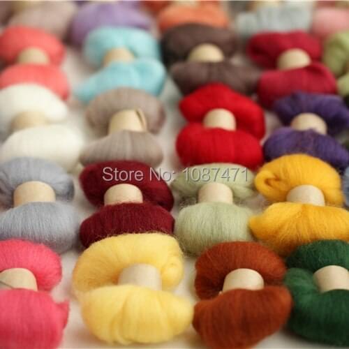 Needlework home decor needlework Wool felt poke fun american wool article of raw materials (100g per pack)Free shipping
