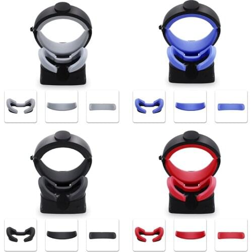 Silicone Pad VR Glesses Eye Mask Pad Face Protective Cover VR Headset Eye Mask Frame Home Spare Cover For -Oculus Rift S VR