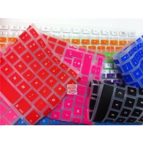 Silicone Keyboard Cover Skin Protector Film For Apple Macbook Pro Air Retina 13 15 17 Eu Layout Free Ship 1Pc Norwegian Uk/Eu