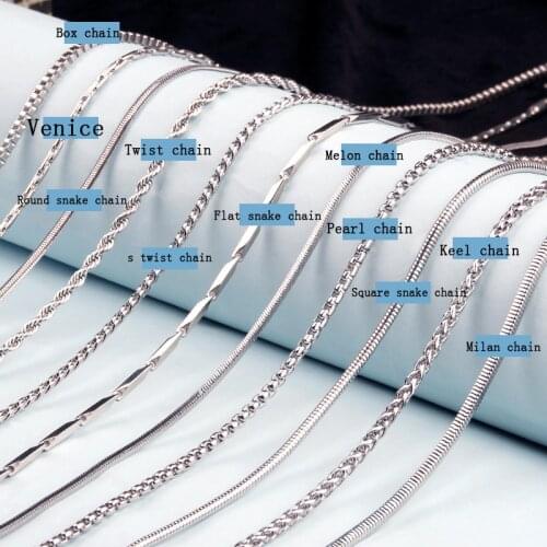 Womens thin chain on neck choker Stainless Steel fashion 2020 Accessories jewelry on the neck for women chains necklace Rockhop