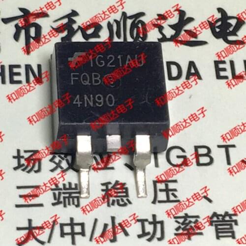 10pcs/lot FQB4N90 New Spot TO-263 900V 4.2A
