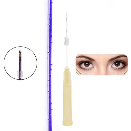 20pcs Korea Sterile Pdo Pcl Nose Thread Raise Lifting Fox Eye Brow Area Facial Wrinkles Removal Eyebag Remove Hilos Tensore