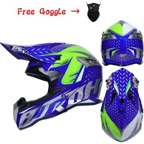 2018 New Motocross Helmet Bike Downhill Downhill Cross Country Helmet DH Racing Helm Cross helmet capacetes