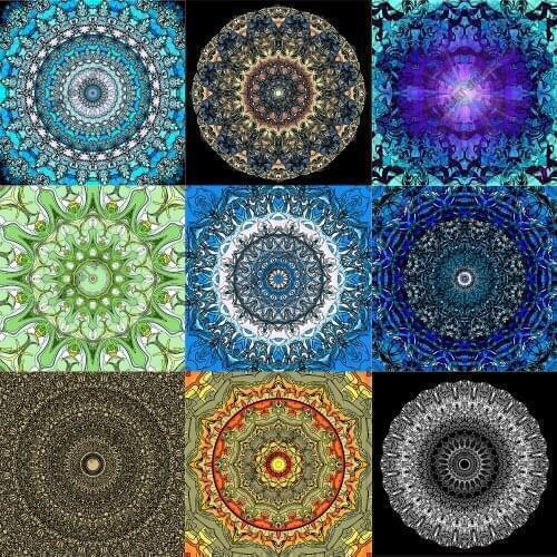 Diamond Painting Abstract Classic Cross Stitch Kits Mosaic Diamond Embroidery National Pattern Full Square Drill Home Decoration