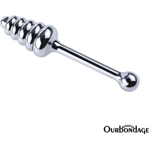 Ourbondage Aluminum Alloy Stick Screw Head Anal Butt Plug For Men Women Prostate Massage Adult Sex Toys