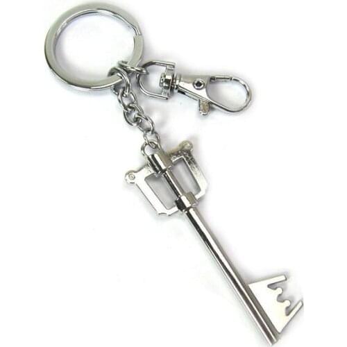 Cartoon movie tv 5PCS A LOT Kingdom hearts sora keychain anime metal pendant key chain