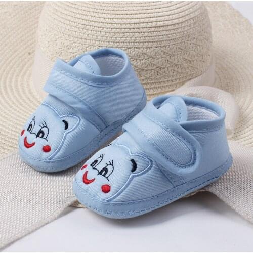 Cartoon Baby Shoes Booties First Walkers Girl Boy Soft Sole Anti-slip Shoes Comfortable Infant Toddler Baby Newborn Shoes 2021