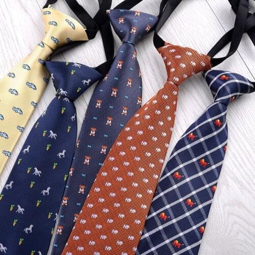 28*6cm Gravata Boys Girls Childrens Tie School Class Dance Costume Accessories Band Cartoon Student Tie Necktie Neckcloth Gift