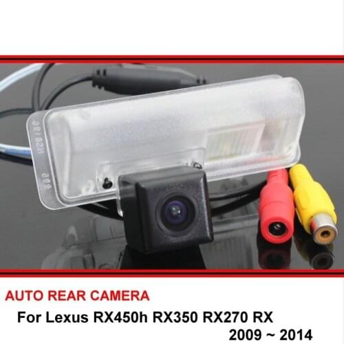 For Lexus RX450h RX350 RX270 2009 ~ 2014 Night Vision Car Reverse Backup Parking Rear View Camera HD CCD