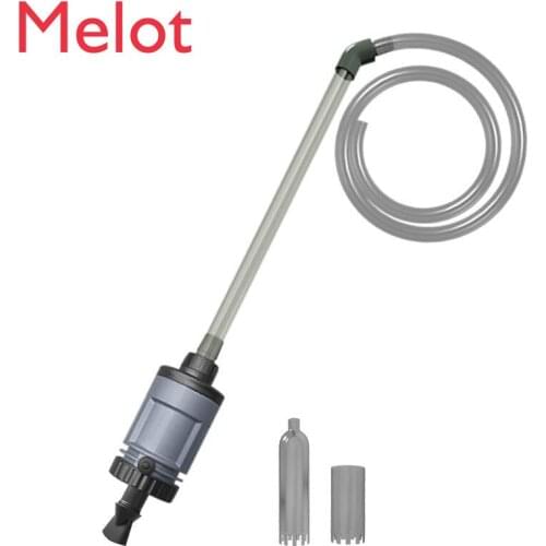 Fish Tank Electric Water Pump Siphon Tube Cleaning Suction Fish Manure Sewage Pump Circulation Cleaner