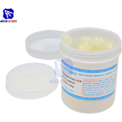 Solder Paste Flux RAM-218 BGA SMD SMT IC PCB Soldering Paste Solder Flux Grease 100g
