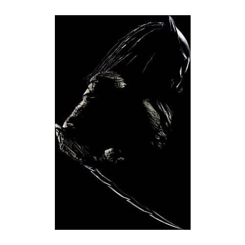 100%Handmade Predator OIl Painting 24x36 NOT giclee print or poster