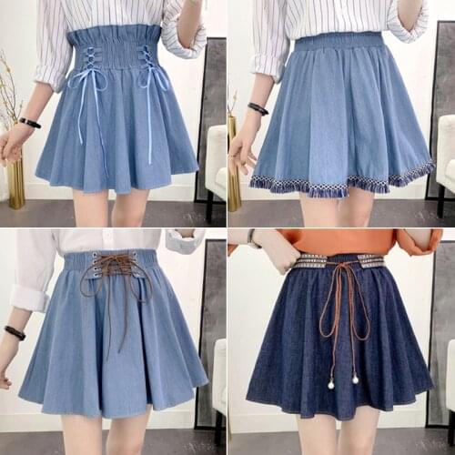 Lava Tincto Denim Skirts For Women