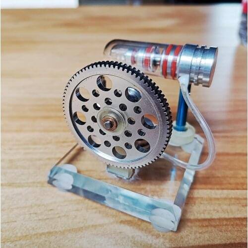 Mini stirling engine science toy Mechanical Model Puzzle toys