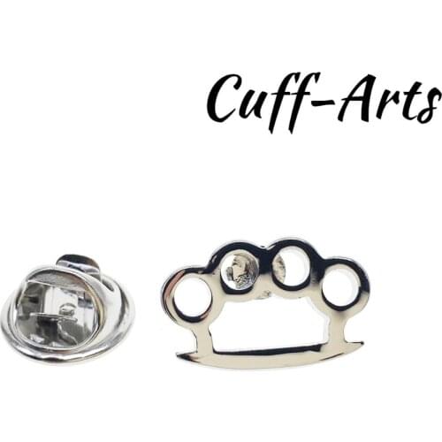 Brooch Lapel Pin For Men Pins and Brooches Knuckle Duster Lapel Pin Badge Jewelry Broche PIN de la solapa By Cuffarts P10215