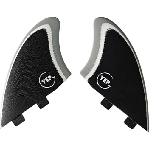 Twin fin K2 black color UpSurf Fins middel fin for Single thruster fins keel fins quillas fins surfboard accessories in surfing