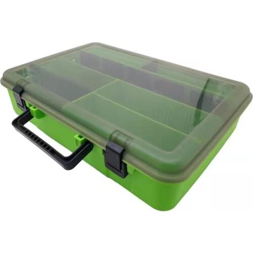 Portable Large-Capacity Fishing Tackle Box With Adjustable Large-Capacity Fishing Tackle Bait Storage Box