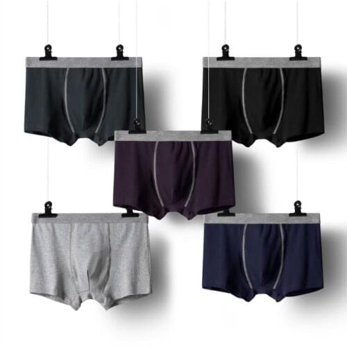 2021 New Cotton Mens Panties Underwear Boxer Shorts Comfort Men Underpants Male Hombre Boxer