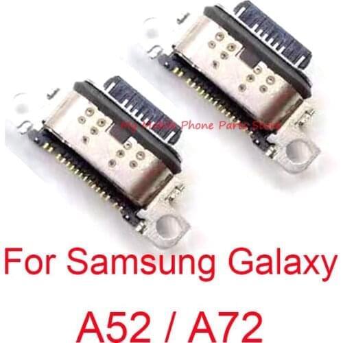 USB Charging Charge Dock Connector For Samsung Galaxy A52 A72 USB Charging Charger Port Board Plug Dock Connector Socket Parts