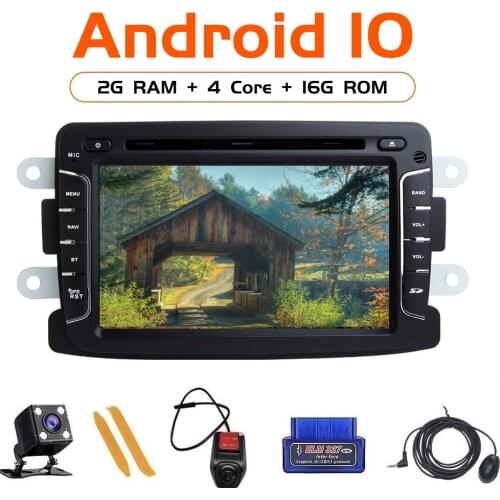 ZLTOOPAI Android 10 For Renault Duster Captur Dacia Logan 2 Sandero Xray 2 Dokker Car Multimedia Player DVD SWC GPS Navigation