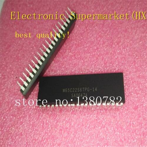 Free Shipping 10pcs/lots W65C22S6TPG-14 W65C22S6TPG W65C22 DIP-40 IC in stock
