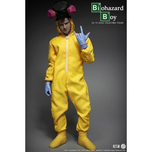 CGL Toys MF07 1/6 Jesse Pinkman Breaking Bad Biohazard Boy Model Action Figure Chemical Laboratory Luxury Vision Model