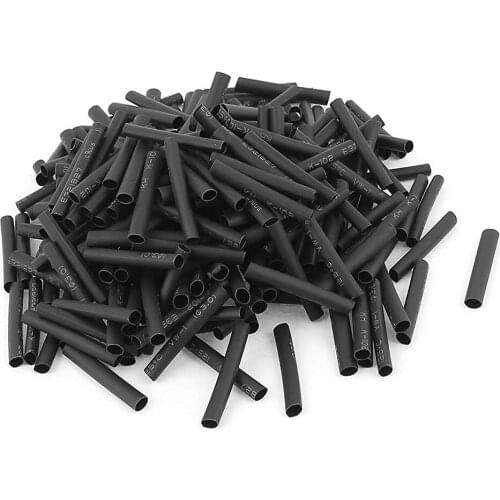 CNIM Hot Wire Wrap Sleeve 3mm Dia 30mm Long Heat Shrink Tubing 240pcs Black