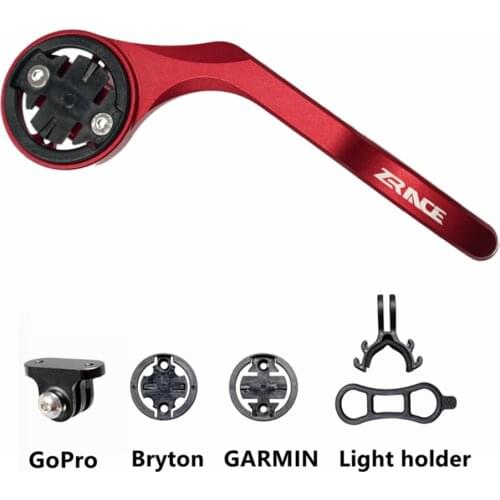 Road Bicycle Mountain Bike Cycling MTB Aluminum Computer Stopwatch Speedometer Handlebar Mount Holder For Garmin Bryton Cateye