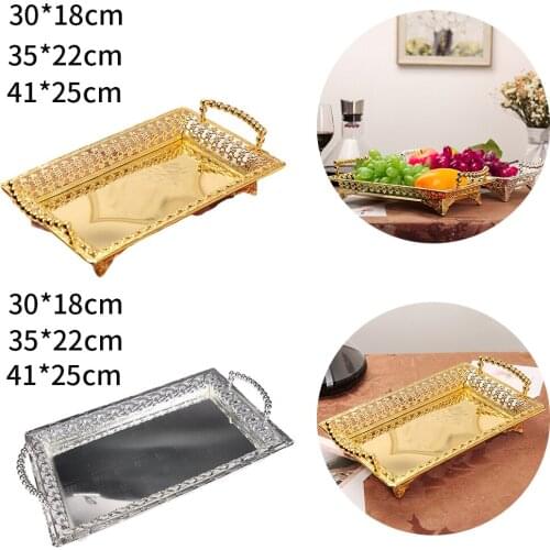 Hotel Serving Tray Platter Party Snacks Salad Fruit Plate For Wedding Party