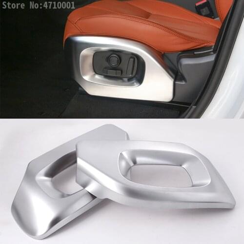 ABS Chrome Car Seat Side Cover Trim Accessories For Land Rover Range Rover Vogue Autobiography For Range Rover Sport 14-17