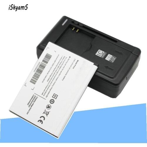 ISkyamS 1x 2250mAh Li-Polymer Battery +Universal Charger For Ulefone Paris X Smart Mobile Phone +Tracking Number +In Stock